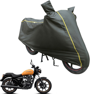 Fit Fly Waterproof Two Wheeler Cover for Royal Enfield(Thunderbird 500, Green)