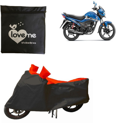 Love Me Waterproof Two Wheeler Cover for Honda(Livo, Red, Black)