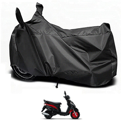 Auto Hub Waterproof Two Wheeler Cover for Mahindra(Rodeo, Black)
