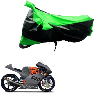 MMSSTAR Waterproof Two Wheeler Cover for Honda(Dream, Black, Green)