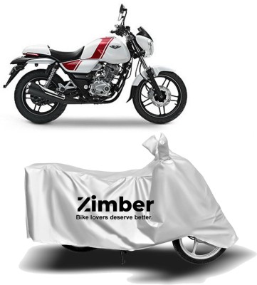 ZIMBER Two Wheeler Cover for Hero(Splendor Pro, Silver)