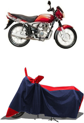 SUGASHRI Waterproof Two Wheeler Cover for Bajaj(Wind 125, Red, Blue)
