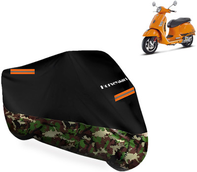 Horseyaart Waterproof Two Wheeler Cover for Vespa(GTS Super 125, Multicolor)