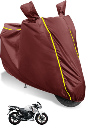 MOCKHE Waterproof Two Wheeler Cover for TVS(Apache RTR 160, Multicolor)