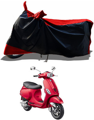 DeepShakshi AUTOMOTIVE Waterproof Two Wheeler Cover for Vespa(Vespa SXL 150, Red)