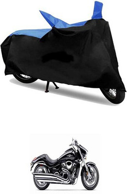 MMSSTAR Waterproof Two Wheeler Cover for Suzuki(Blue, Black)