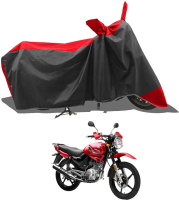KEDIT Two Wheeler Cover for Yamaha(YBR 110, Red)