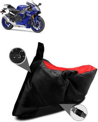AutoGalaxy Waterproof Two Wheeler Cover for Yamaha(YZF-R1, Red)