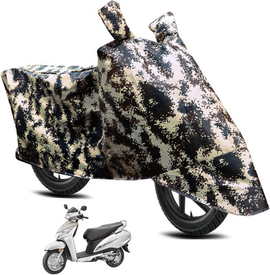 Auto Hub Waterproof Two Wheeler Cover for Honda(Activa 125, Multicolor)