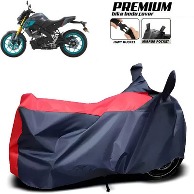 smwzxyu Waterproof Two Wheeler Cover for Yamaha, Honda(Red)