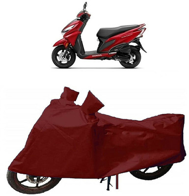 KASHYAP ENTERPRISE Waterproof Two Wheeler Cover for Honda(Grazia, Maroon)