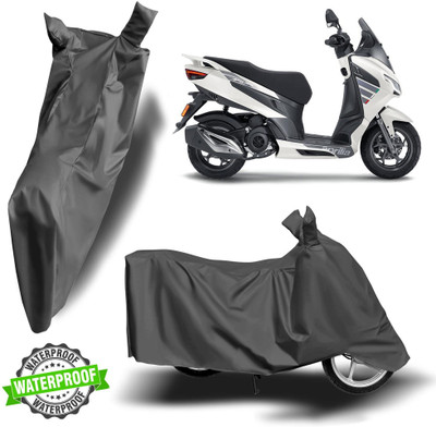 NG Auto Front Waterproof Two Wheeler Cover for Aprilia(SXR 160, Grey)