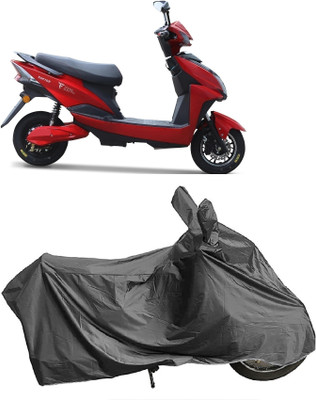 DIGGU Two Wheeler Cover for Techo Electra(Raptor BS6, Grey)