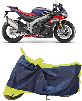 AutoFave Two Wheeler Cover for Aprilia(RSV4, Multicolor)