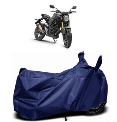 Tritika Waterproof Two Wheeler Cover for Honda(CB300R, Blue)