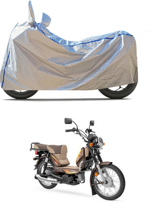 PAGORA Waterproof Two Wheeler Cover for TVS(XL 100 Heavy Duty, Silver)