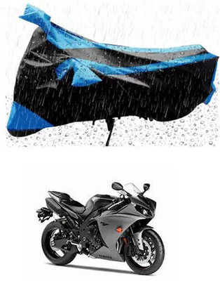 RONISH Waterproof Two Wheeler Cover for Yamaha(YZF R1, Blue)