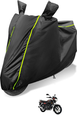 Auto Hub Waterproof Two Wheeler Cover for Bajaj(Discover, Black)