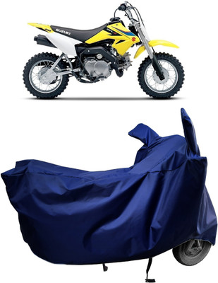 Amexride Two Wheeler Cover for Suzuki(DR-Z50 BS6, Blue)