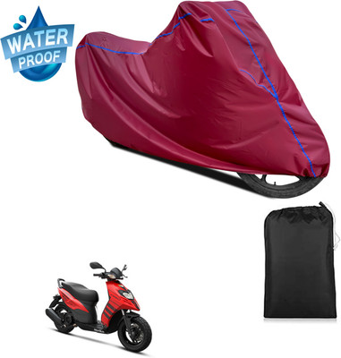 PAGORA Waterproof Two Wheeler Cover for Aprilia(Storm 125, Maroon)
