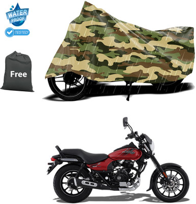 PAGORA Waterproof Two Wheeler Cover for Bajaj(Avenger 150 Street, Yellow)