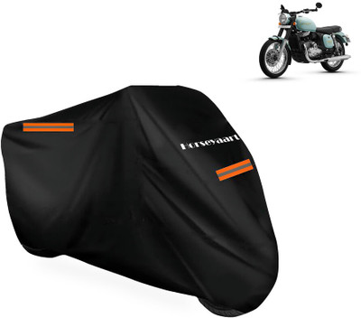 Horseyaart Waterproof Two Wheeler Cover for JAWA(42 BS6, Black)