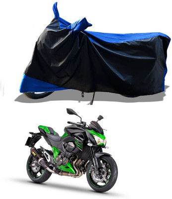 DeepShakshi AUTOMOTIVE Waterproof Two Wheeler Cover for Kawasaki(Z800, Blue)