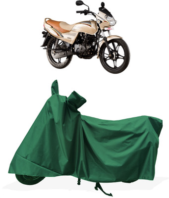 Tricway Two Wheeler Cover for LML(Freedom LS, Green)