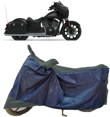 Autoprime Two Wheeler Cover for Indian(Chief Dark Horse, Multicolor)
