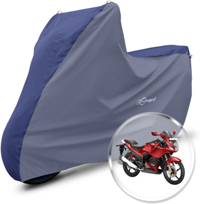 Neodrift Two Wheeler Cover for Hero(Karizma ZMR, Blue, Grey)