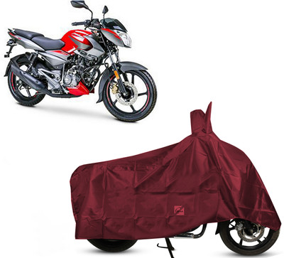 EGAL Two Wheeler Cover for Bajaj(Pulsar NS125 BS6, Maroon)