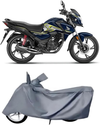 ishika Waterproof Two Wheeler Cover for Honda(SP125, Grey)
