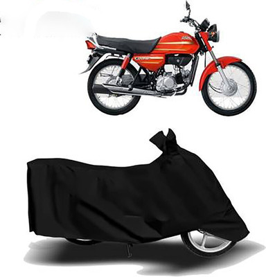 Mdstar Waterproof Two Wheeler Cover for Honda(CD Dawn, Black)