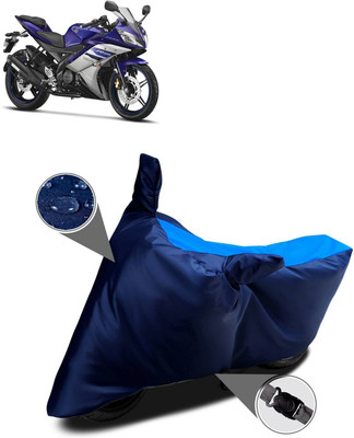 CODOKI Waterproof Two Wheeler Cover for Yamaha(YZF-R15 V2, Blue)