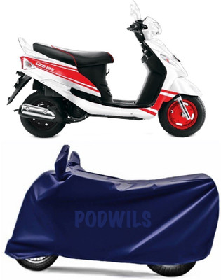 PODWILS Two Wheeler Cover for Mahindra(Radeon, Blue)