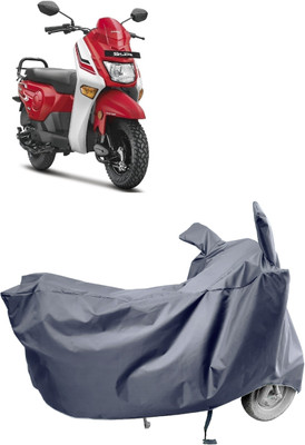 Amexride Two Wheeler Cover for Honda(Cliq BS6, Grey)