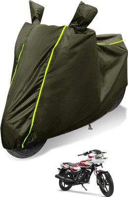 MOCKHE Waterproof Two Wheeler Cover for TVS(Phoenix 125, Green)