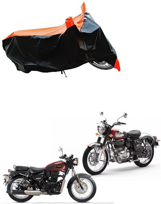 VESMEI Two Wheeler Cover for Benelli(Imperiale 400, Orange)