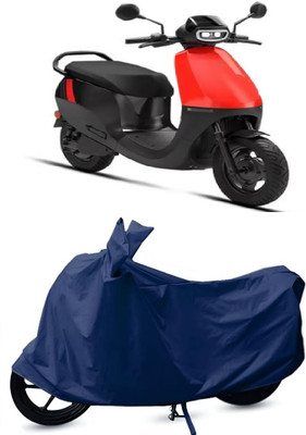 ishika Waterproof Two Wheeler Cover for Ola(Electric, Blue)
