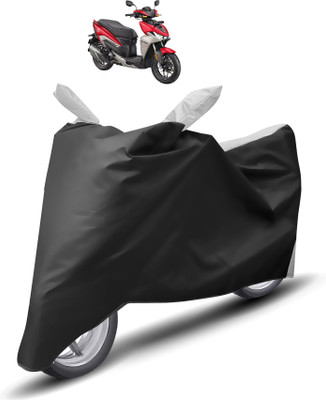 Caronix Two Wheeler Cover for Hero(Grey)