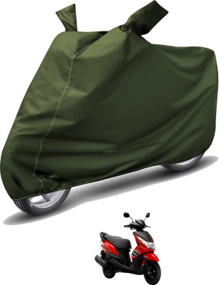 MOCKHE Waterproof Two Wheeler Cover for Yamaha(Ray Z, Green)