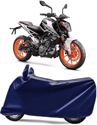 AUCTIMO Two Wheeler Cover for KTM(Duke 200, Blue)