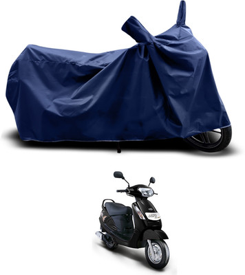 CODOKI Waterproof Two Wheeler Cover for Mahindra(Duro DZ, Blue)