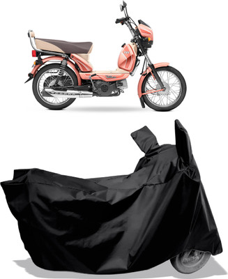 Amexride Two Wheeler Cover for TVS(XL 100 Comfort, Black)