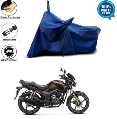 SK AUTO Waterproof Two Wheeler Cover for Hero(Hunk, Blue)