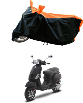 DeepShakshi AUTOMOTIVE Waterproof Two Wheeler Cover for Vespa(SXL 125 BS6, Orange)