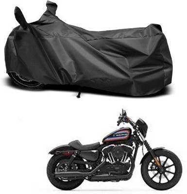 DeepShakshi AUTOMOTIVE Waterproof Two Wheeler Cover for Harley Davidson(XL 1200, Black)