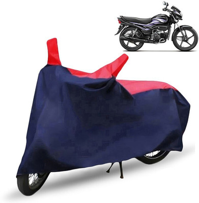 MMSSTAR Waterproof Two Wheeler Cover for Hero(Super Splendor, Red, Blue)
