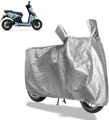 aksmit Waterproof Two Wheeler Cover for Universal For Bike(Silver)