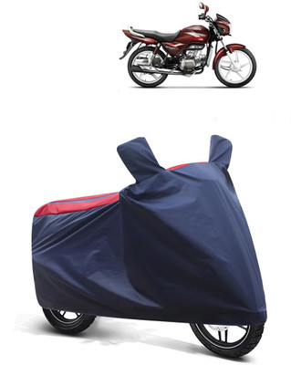 CARNEST Two Wheeler Cover for Hero(Super Splendor, Red, Blue)